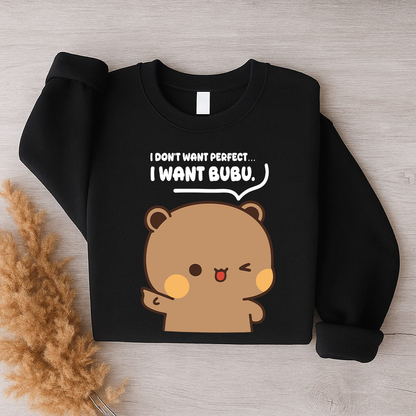 Bubu & Dudu I Want You – Couple Sweatshirts