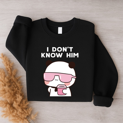 Soulmate & I Don’t Know Him – Bubu Dudu Couple Sweatshirts