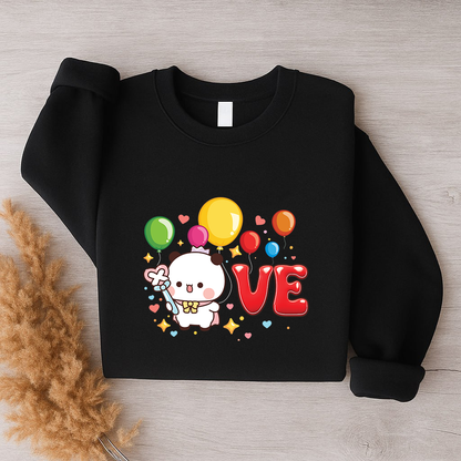 Bubu & Dudu LOVE Matching Couple Sweatshirts – Valentine