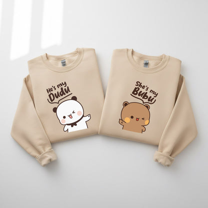 Bubu & Dudu Matching Sweatshirts for Couples