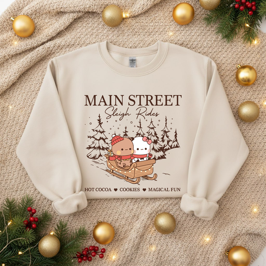 Bubu & Dudu Main Street Christmas Sweatshirt