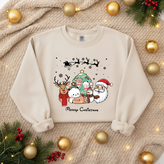 Cute Bubu & Dudu Xmas Sweatshirt