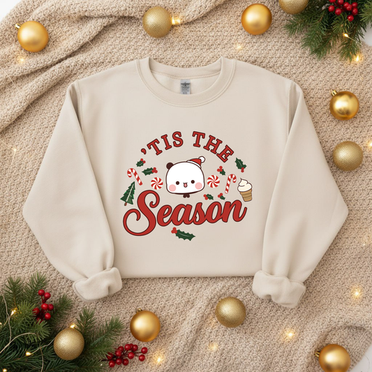 Bubu & Dudu Christmas Sweatshirt | ’Tis The Season Holiday Crewneck