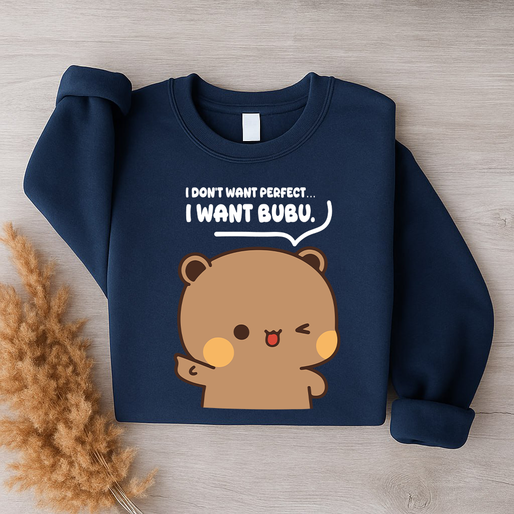 Bubu & Dudu I Want You – Couple Sweatshirts