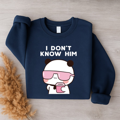 Soulmate & I Don’t Know Him – Bubu Dudu Couple Sweatshirts