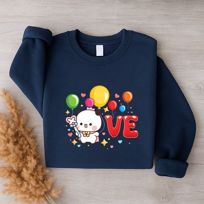 Bubu & Dudu LOVE Matching Couple Sweatshirts – Valentine