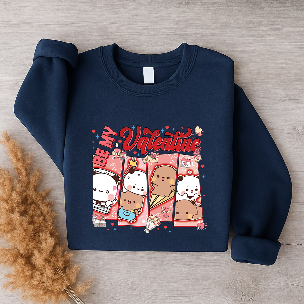 Bubu & Dudu Be My Valentine Sweatshirt