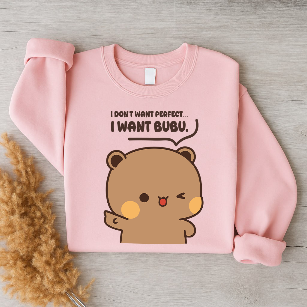 Bubu & Dudu I Want You – Couple Sweatshirts
