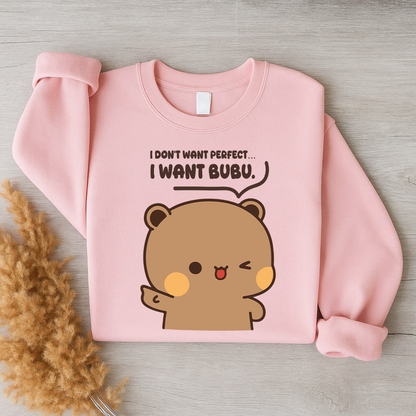 Bubu & Dudu I Want You – Couple Sweatshirts