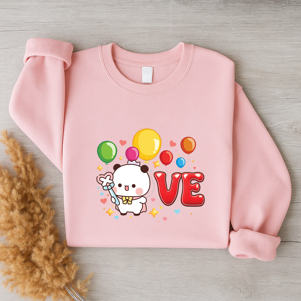Bubu & Dudu LOVE Matching Couple Sweatshirts – Valentine