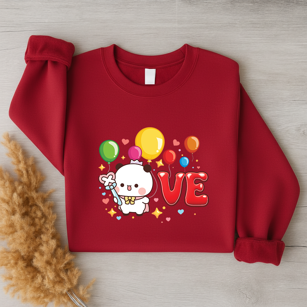 Bubu & Dudu LOVE Matching Couple Sweatshirts – Valentine