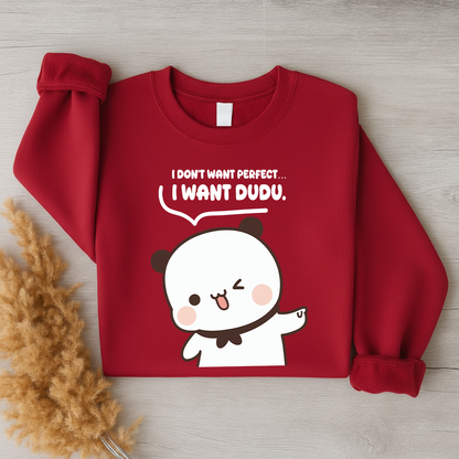 Bubu & Dudu I Want You – Couple Sweatshirts
