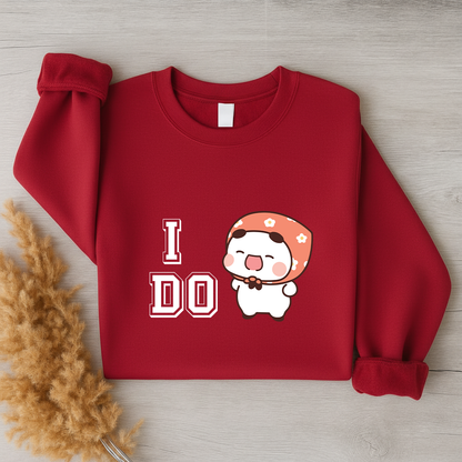 Bubu & Dudu Matching Couple Sweatshirt – I Do / I Don’t