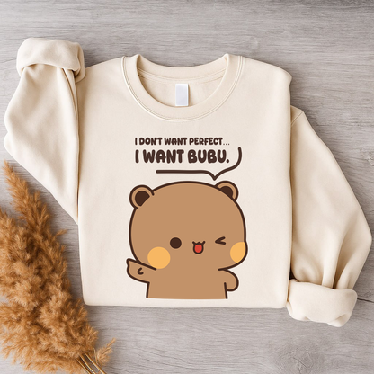 Bubu & Dudu I Want You – Couple Sweatshirts