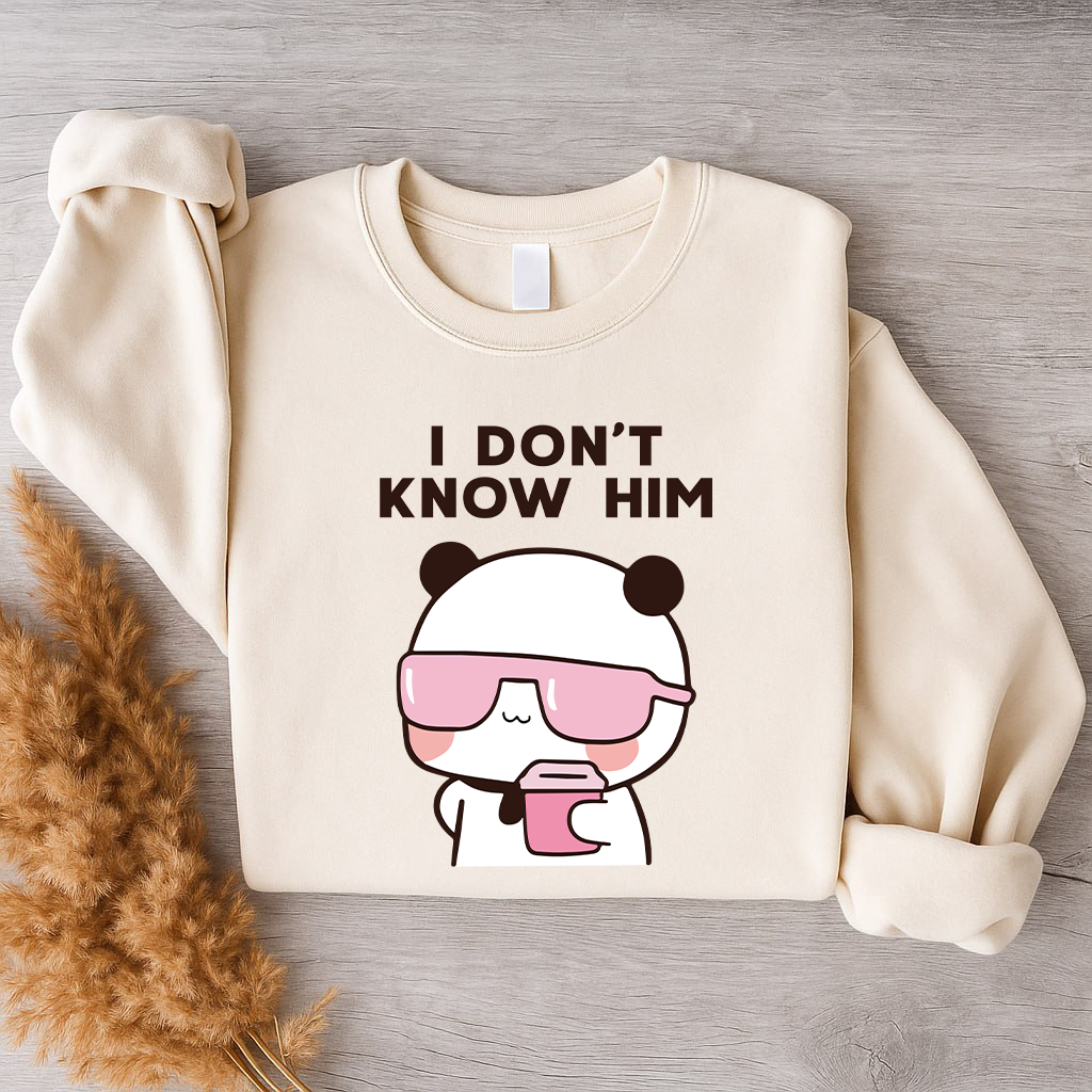 Soulmate & I Don’t Know Him – Bubu Dudu Couple Sweatshirts