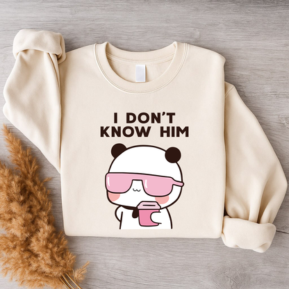 Soulmate & I Don’t Know Him – Bubu Dudu Couple Sweatshirts
