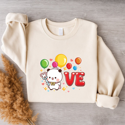 Bubu & Dudu LOVE Matching Couple Sweatshirts – Valentine
