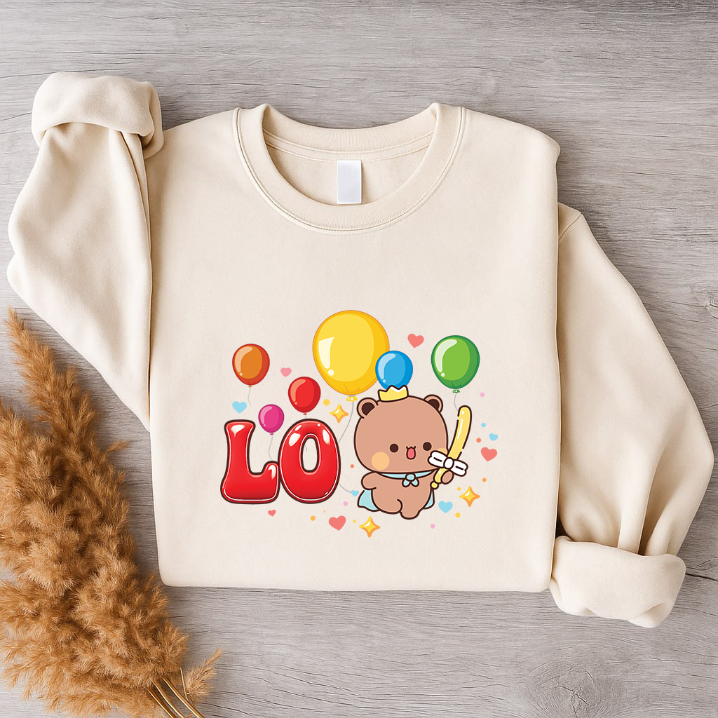 Bubu & Dudu LOVE Matching Couple Sweatshirts – Valentine