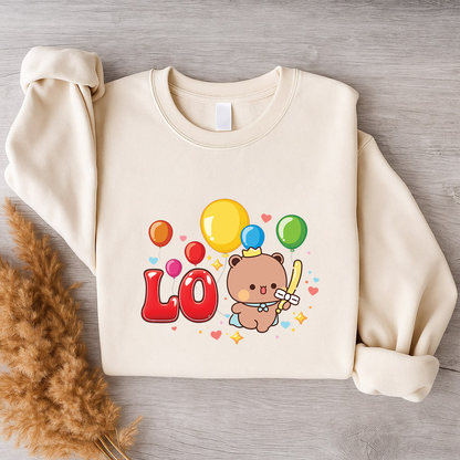 Bubu & Dudu LOVE Matching Couple Sweatshirts – Valentine