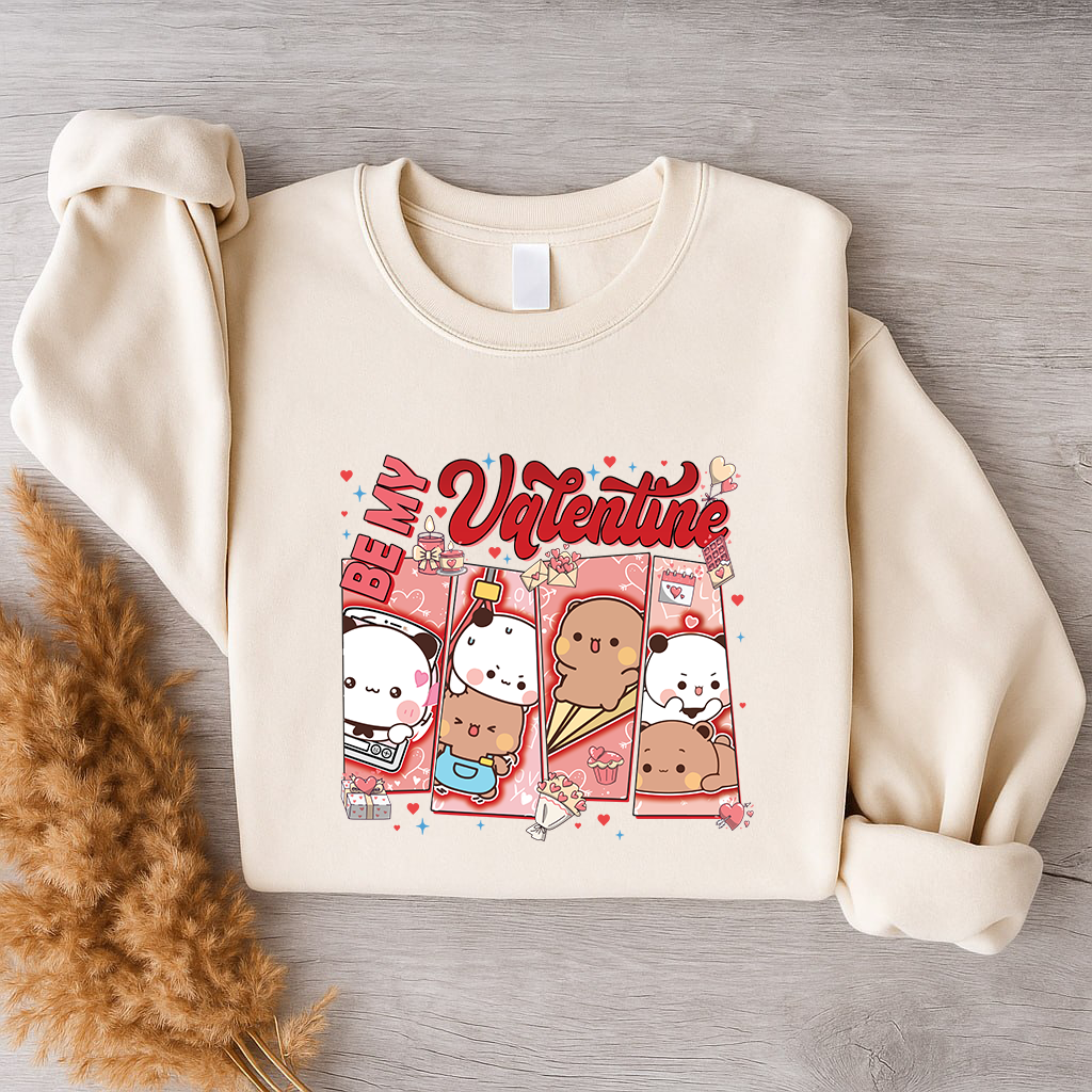 Bubu & Dudu Be My Valentine Sweatshirt