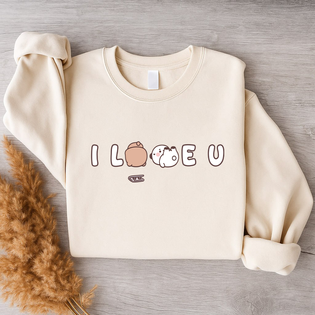 Bubu & Dudu I Love U Sweatshirt
