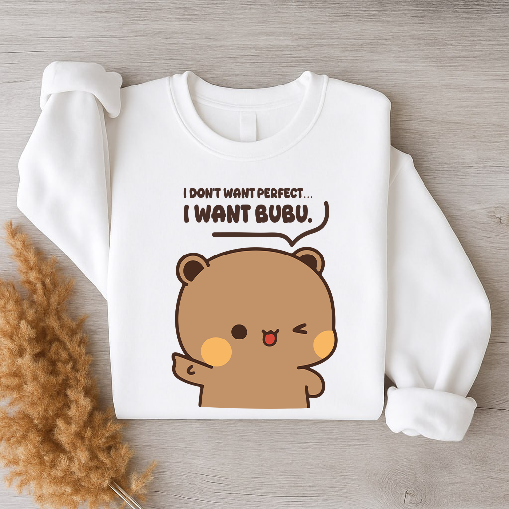 Bubu & Dudu I Want You – Couple Sweatshirts