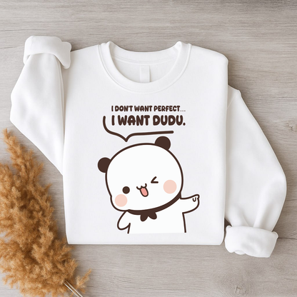 Bubu & Dudu I Want You – Couple Sweatshirts