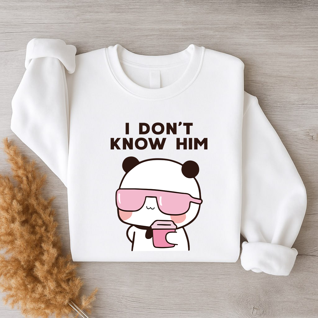 Soulmate & I Don’t Know Him – Bubu Dudu Couple Sweatshirts