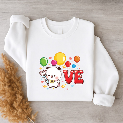 Bubu & Dudu LOVE Matching Couple Sweatshirts – Valentine