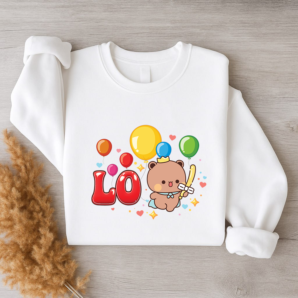 Bubu & Dudu LOVE Matching Couple Sweatshirts – Valentine