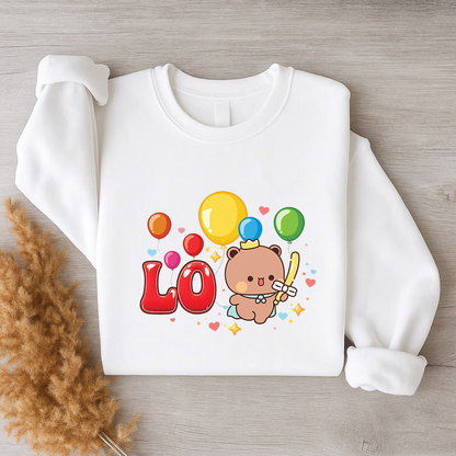 Bubu & Dudu LOVE Matching Couple Sweatshirts – Valentine