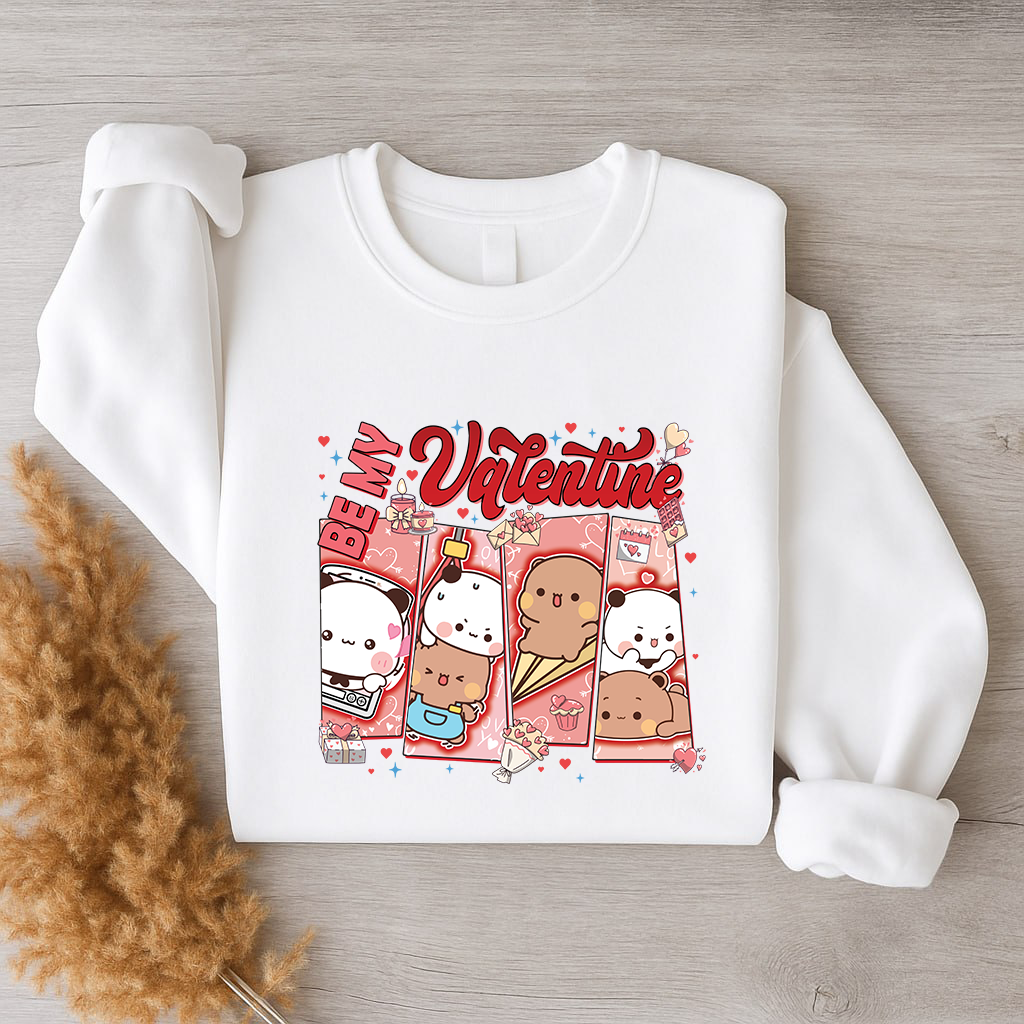 Bubu & Dudu Be My Valentine Sweatshirt