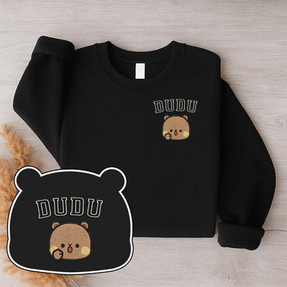 Dudu & Bubu Embroidered Couple Sweatshirts