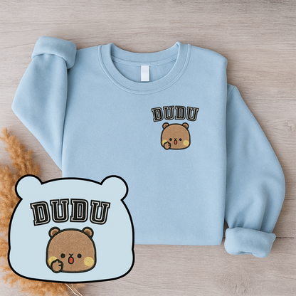 Bubu & Dudu Embroidered Couple Sweatshirts