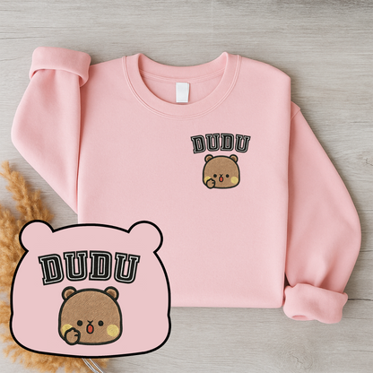 Dudu & Bubu Embroidered Couple Sweatshirts
