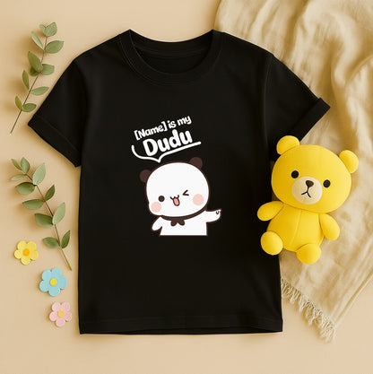 Custom Name Bubu Dudu Shirt, Personalized Couple Matching Shirts