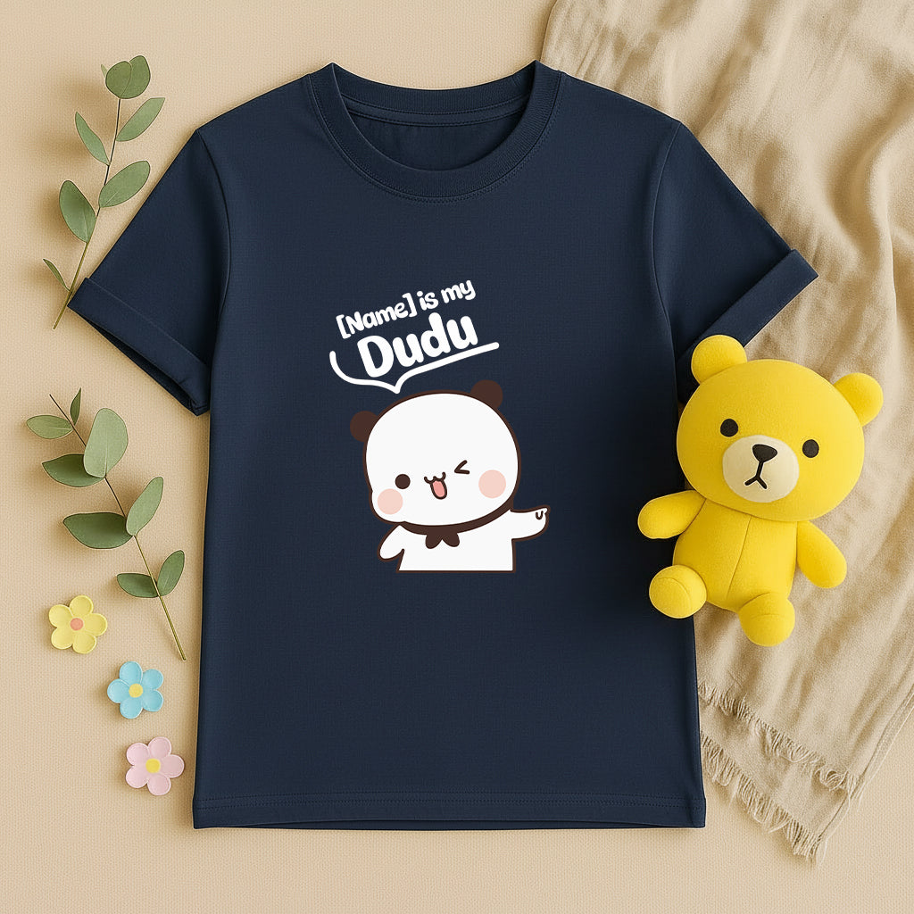 Custom Name Bubu Dudu Shirt, Personalized Couple Matching Shirts
