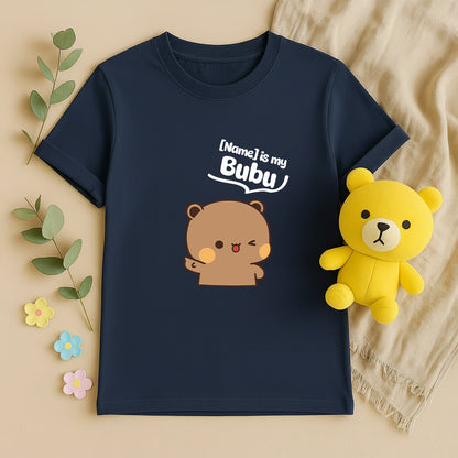 Custom Name Bubu Dudu Shirt, Personalized Couple Matching Shirts