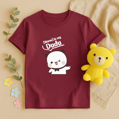 Custom Name Bubu Dudu Shirt, Personalized Couple Matching Shirts