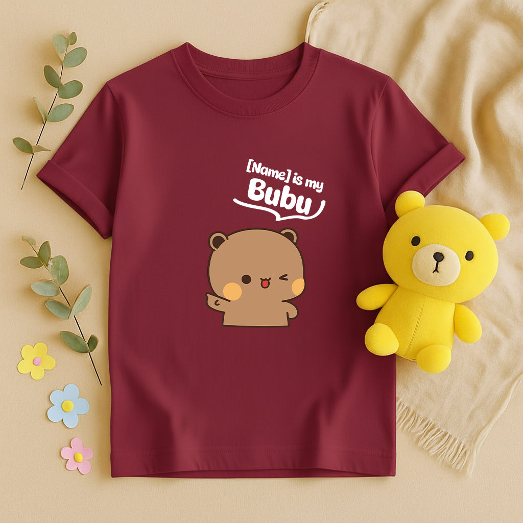 Custom Name Bubu Dudu Shirt, Personalized Couple Matching Shirts