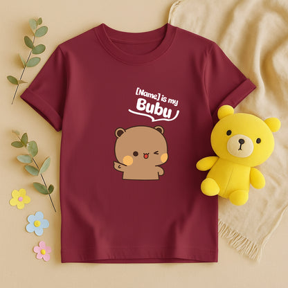 Custom Name Bubu Dudu Shirt, Personalized Couple Matching Shirts