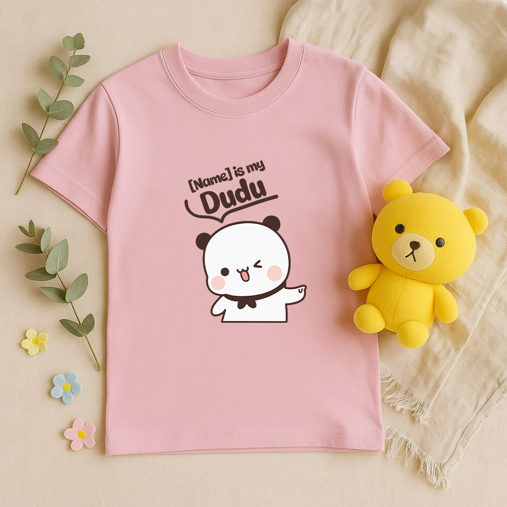 Custom Name Bubu Dudu Shirt, Personalized Couple Matching Shirts