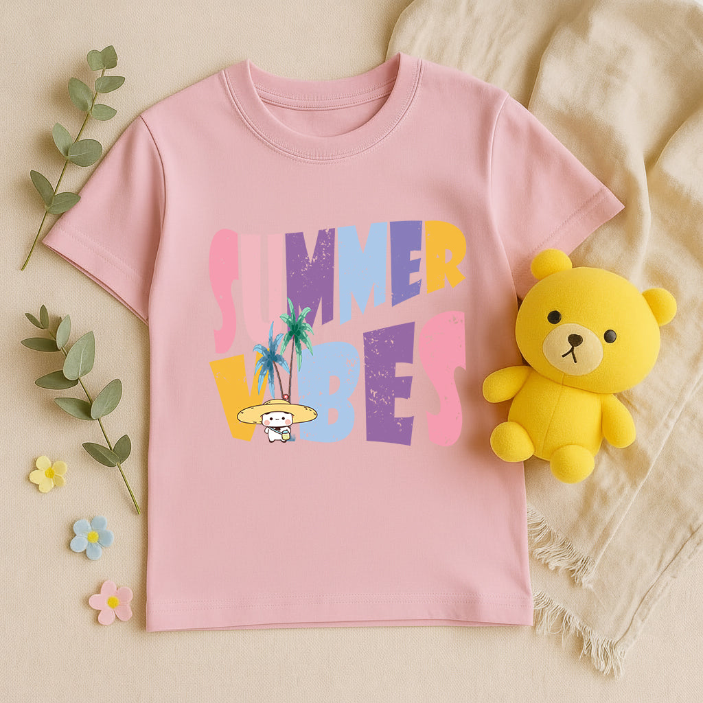 Matching Summer Vibes Couple Shirts | Bubu & Dudu Beach Vacation Tees