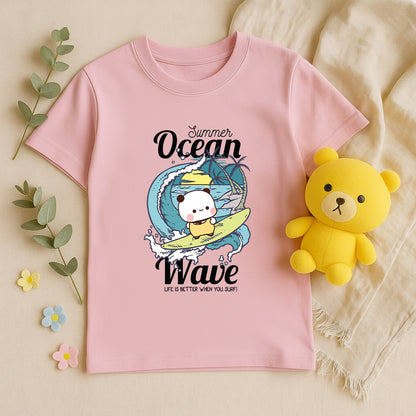 Bubu & Dudu Ocean Wave Matching Beach Couple Shirts