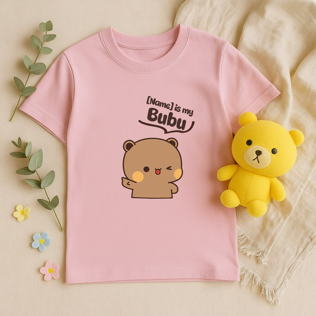 Custom Name Bubu Dudu Shirt, Personalized Couple Matching Shirts