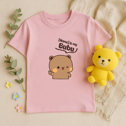 Custom Name Bubu Dudu Shirt, Personalized Couple Matching Shirts