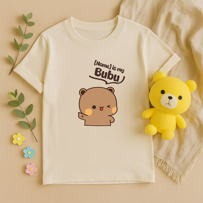 Custom Name Bubu Dudu Shirt, Personalized Couple Matching Shirts