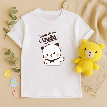 Custom Name Bubu Dudu Shirt, Personalized Couple Matching Shirts