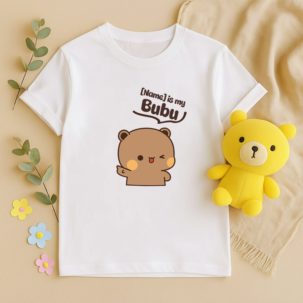 Custom Name Bubu Dudu Shirt, Personalized Couple Matching Shirts