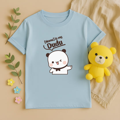 Custom Name Bubu Dudu Shirt, Personalized Couple Matching Shirts